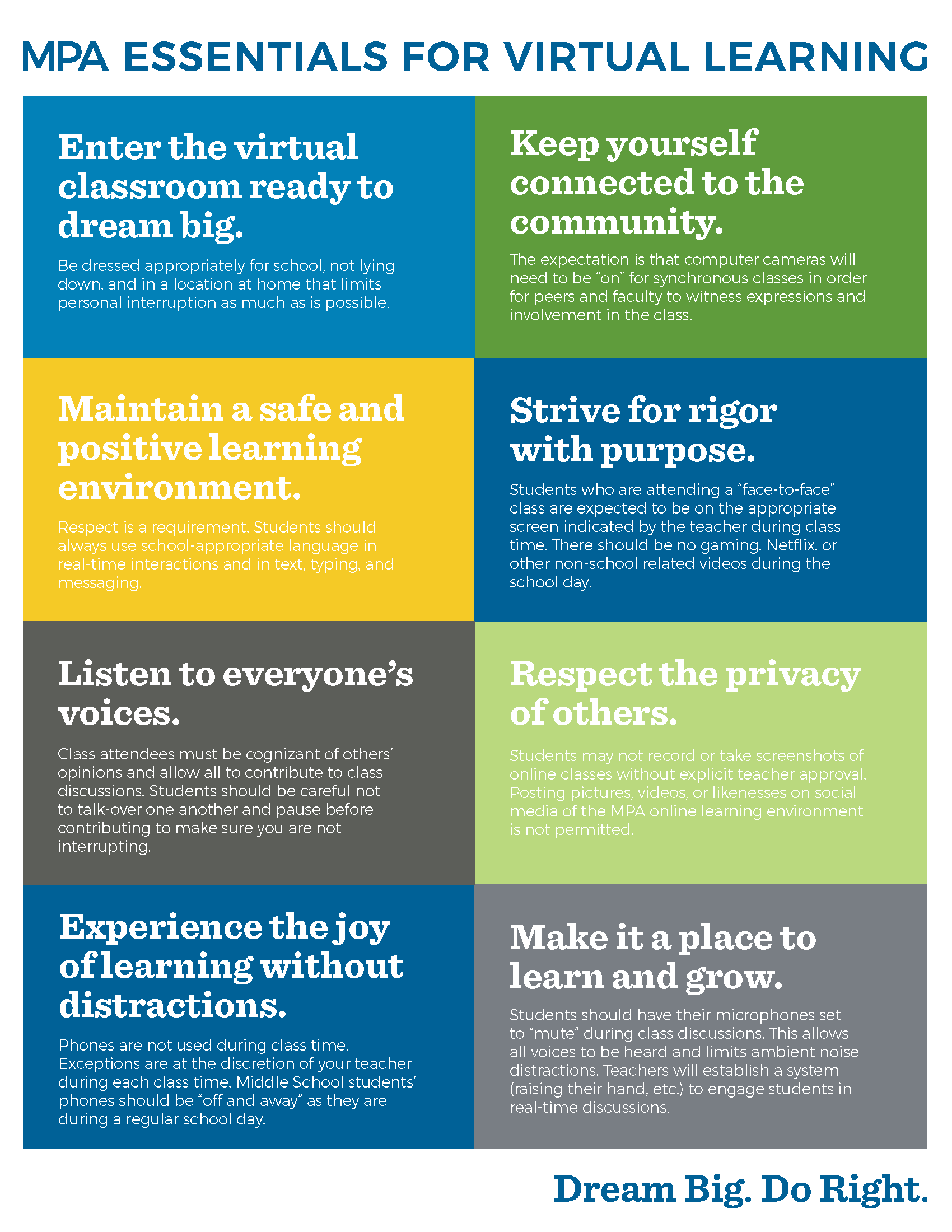 Virtual Learning Poster