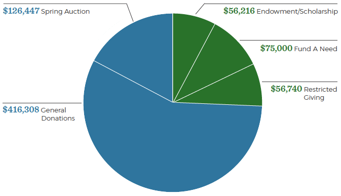 Total Giving at MPA