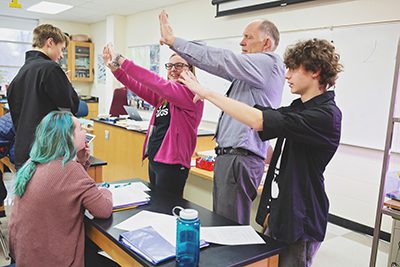 upper school science lab