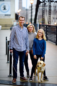 Leah Anderson and family