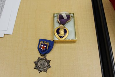 Bob Riley's father's medals