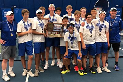 boys state champion tennis team