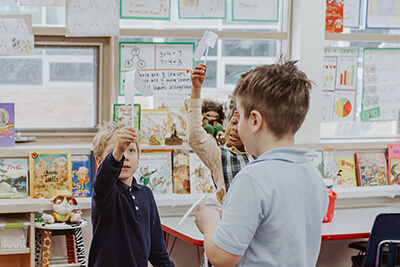 first grade class science project