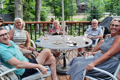 The POA at their annual summer gathering