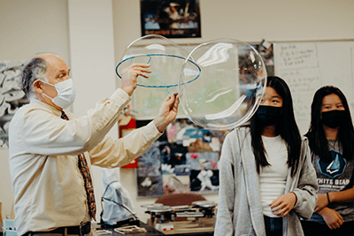 upper school biology lab