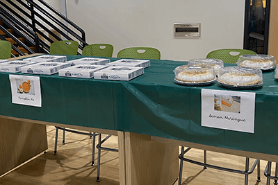 Pies for MPA faculty and staff